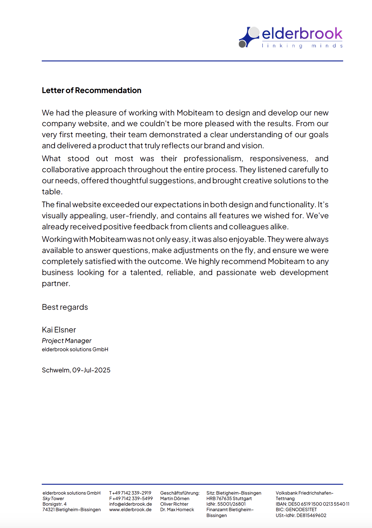 Mobiteam GmbH Review